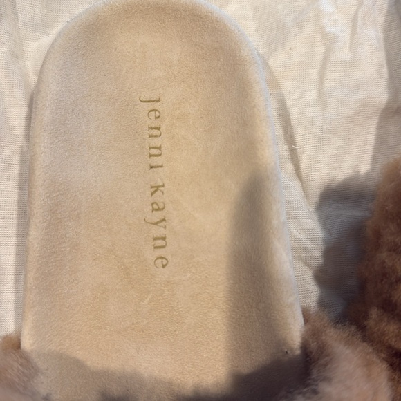 Size 6! NWT Jenni Kayne Shearling Slide Sandal - Picture 6 of 6
